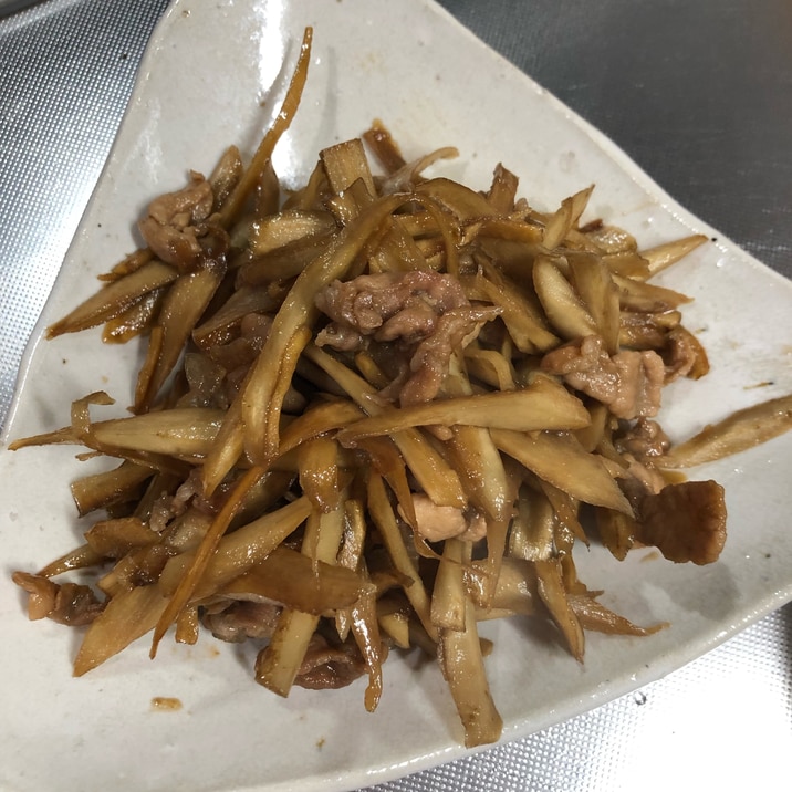 鶏肉とごぼうの時雨煮